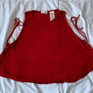🔴Wilfred Tie Top Tank (ARITZIA)